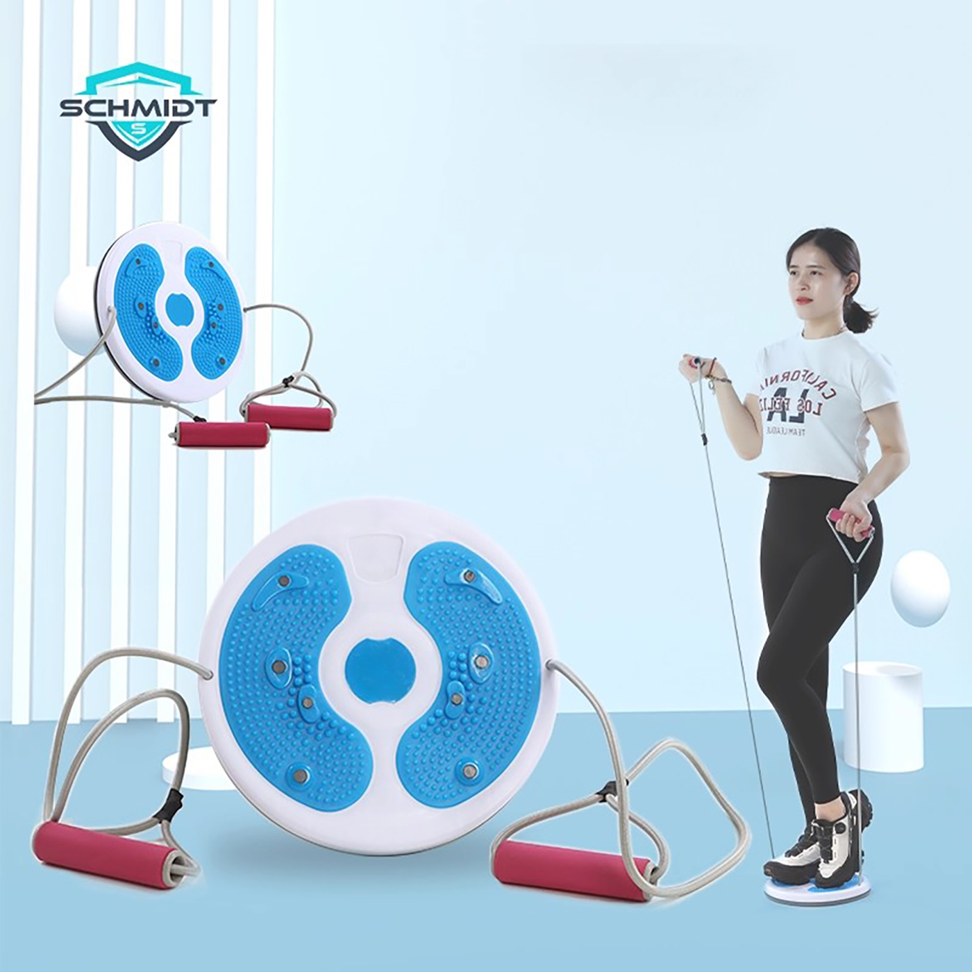 schmidt扭腰转盘圆盘瘦腰机减肥按摩健身器材锻炼家用减肥神器