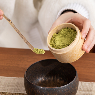 茶拨分茶勺架陶瓷日式抹茶工具茶筅茶筅立宋代点茶茶粉勺茶匙尖尾
