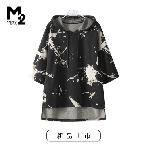M2女装春秋连帽针织T恤