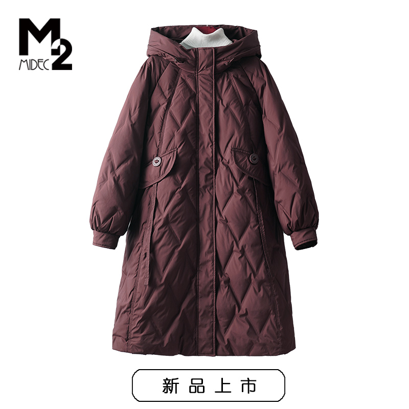 中长款羽绒服外套M2女装气质