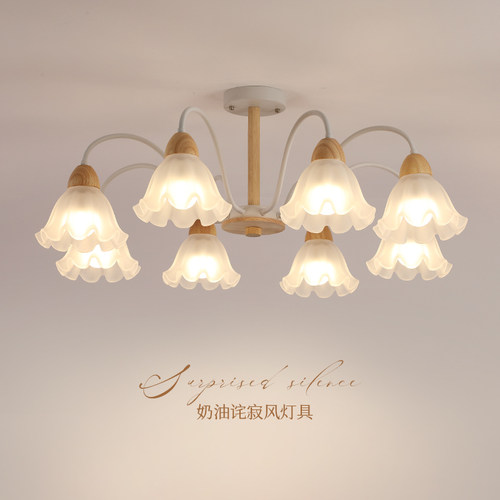 客厅灯实木北欧日式简约现代