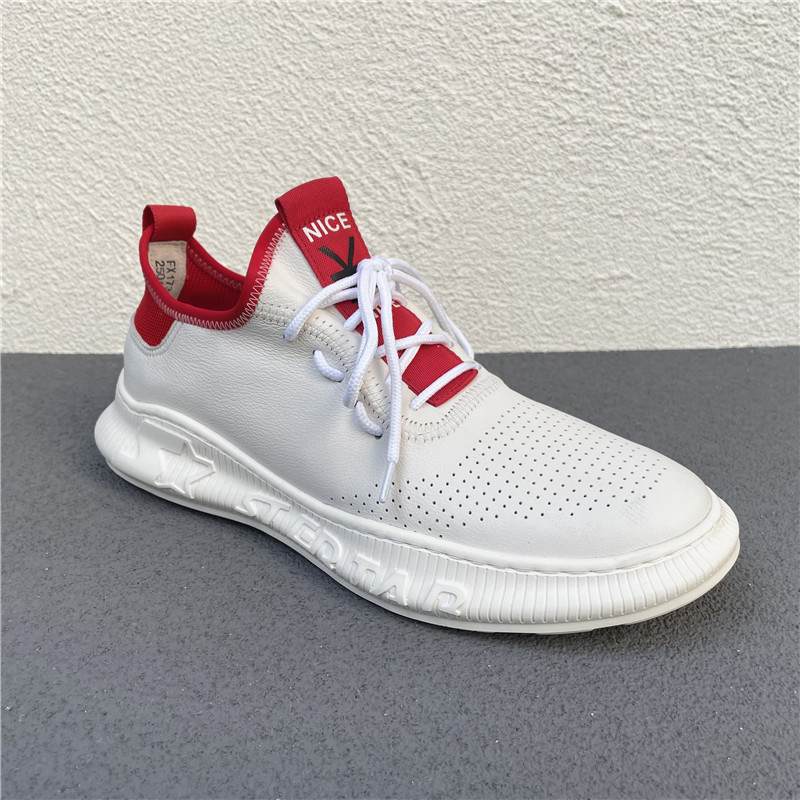 撤柜断码处理新款真皮简约男鞋