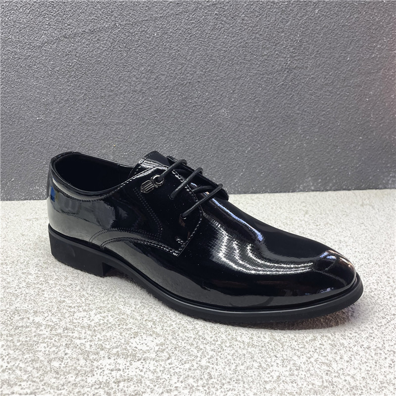 撤柜断码处理2025春新款真皮男鞋时尚百搭深口正装商务男士皮鞋