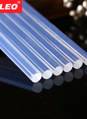 热熔胶棒7mm实心硅胶小号透明白色高粘度热熔胶枪手工diy专用胶条
