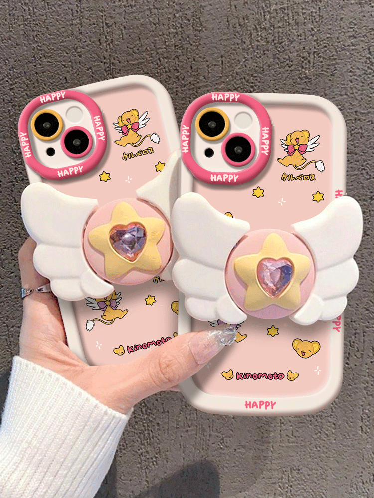 可爱摩卡小可星星翅膀适用华为