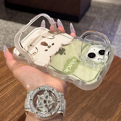 惊讶小狗适用多型号手机壳