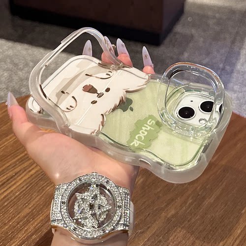 惊讶小狗适用多型号手机壳