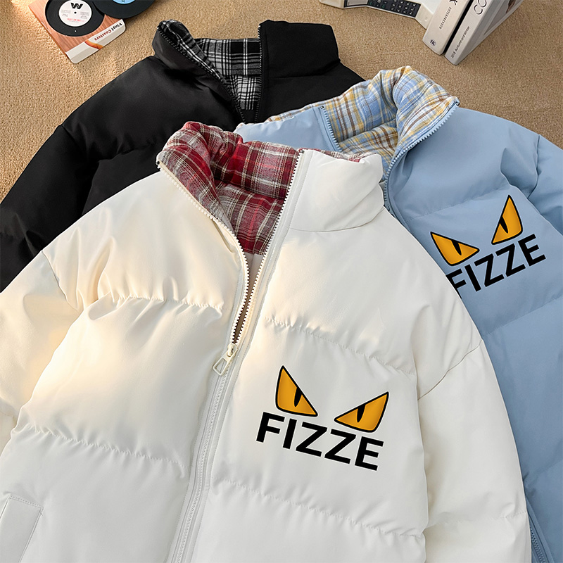 棉服男秋冬季2025新款立领宽松休闲棉衣oversize大码加厚潮牌外套