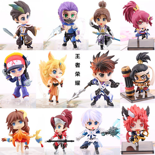 蛋糕装饰盲盒手办王者荣耀