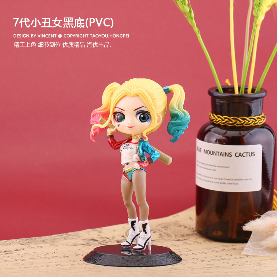 盲盒手办车饰第7代小丑女摆件公仔蛋糕装饰烘焙装饰实心小丑女玩