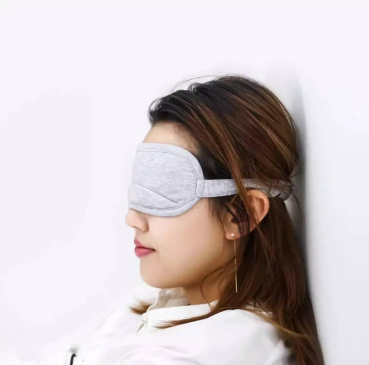 8H凉感助眠四季遮光简约眼罩眼罩
