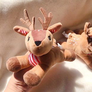 宠物狗狗发声玩具圣诞麋鹿bb叫柯基柴犬雪纳瑞泰迪比熊金毛萨摩耶