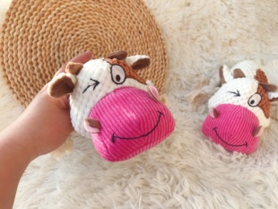 宠物狗狗毛绒玩具BB叫响纸发声磨牙耐咬柴犬金毛哈士奇萨摩耶德牧