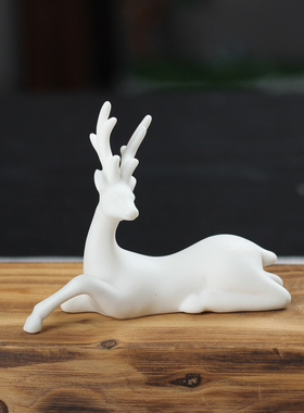 工艺品茶盘假山鱼缸配饰创意陶瓷