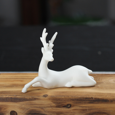 工艺品茶盘假山鱼缸配饰创意陶瓷