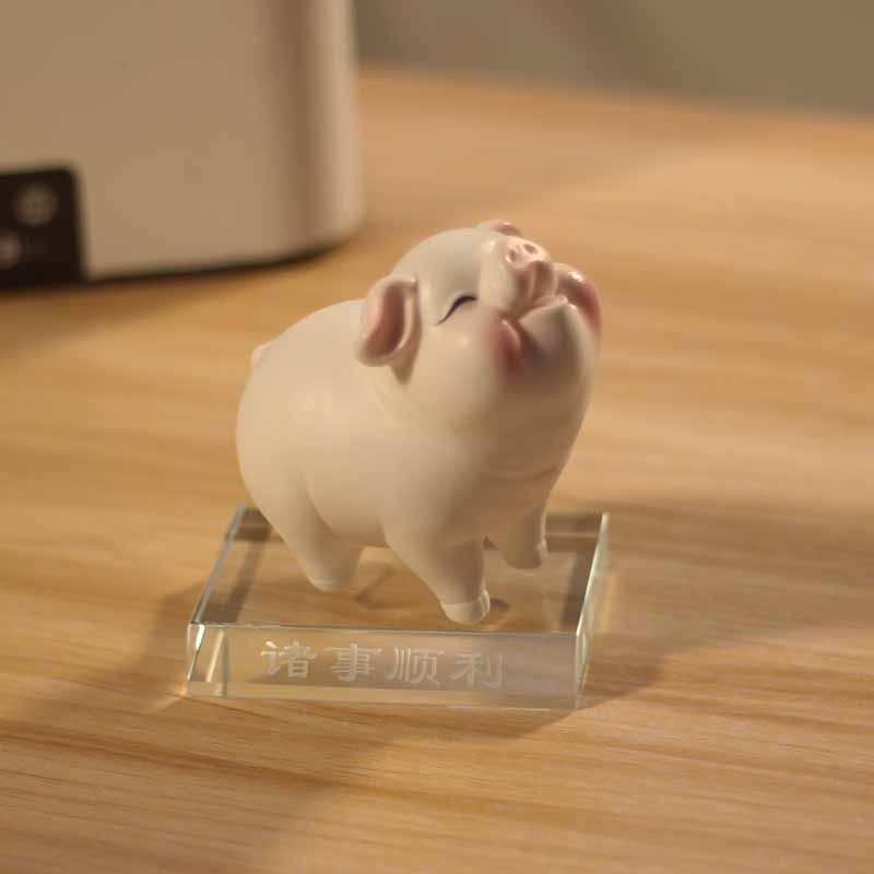 陶瓷现代简约客厅茶桌白瓷摆件
