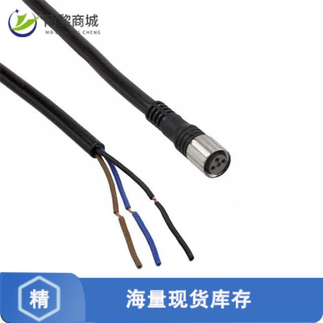 全新原装XS3F-M8PVC3S2M正品/CBL 3POS FMALE TO WIRE