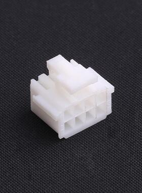 原装正品HX20028-8Y全新2mm 2x4P 带扣 公胶壳 白色