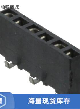 全新原装1241152-6正品/CONN RCPT 6POS 0.1 GOLD SMD