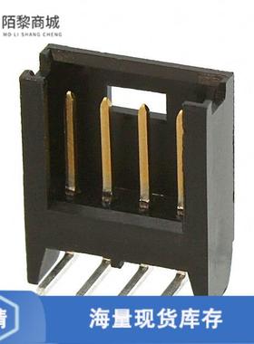 全新原装826468-4正品/CONN HEADER R/A 4POS 2.54MM