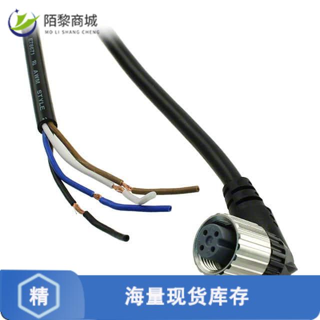 全新原装XS2F-M12PVC4A5M正品/CBL 4POS FMALE TO WIRE