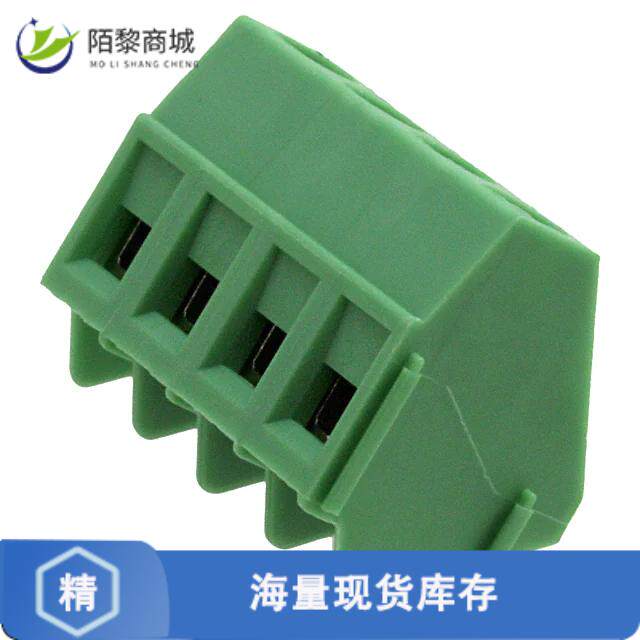 全新原装1733431正品/TERM B 4POS 55DEG 5MM PCB