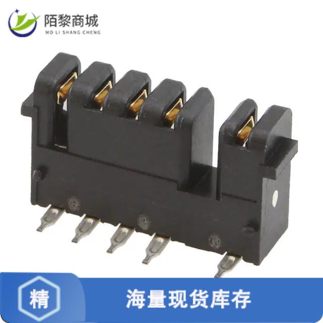 全新原装1473971-2正品/CONN RCPT 5POS 2.50MM R/A SLDR