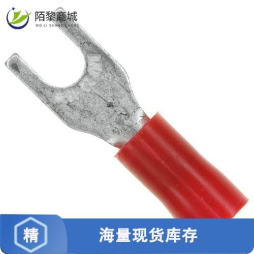 全新原装327043正品/CONN SPADE TERM 16-22AWG #6 RED