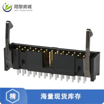 全新原装1761608-9正品/CONN HEADER VERT 26POS 2.54MM