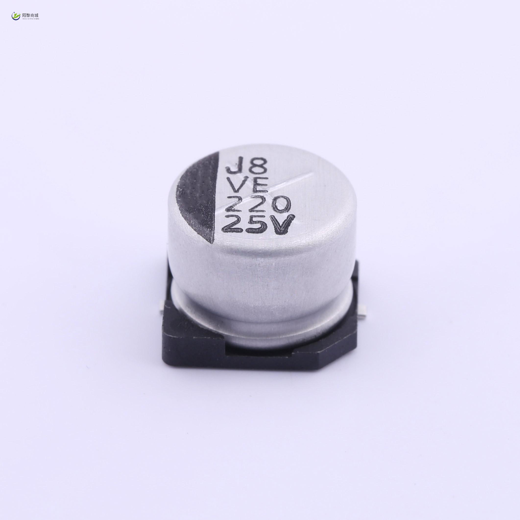 全新原装VE-221M1ETR-1008正品/220uF ±20% 25V