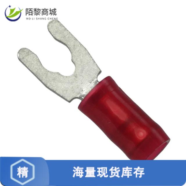 全新原装8-52929-1正品/CONN SPADE TERM 16-22AWG #6 RED