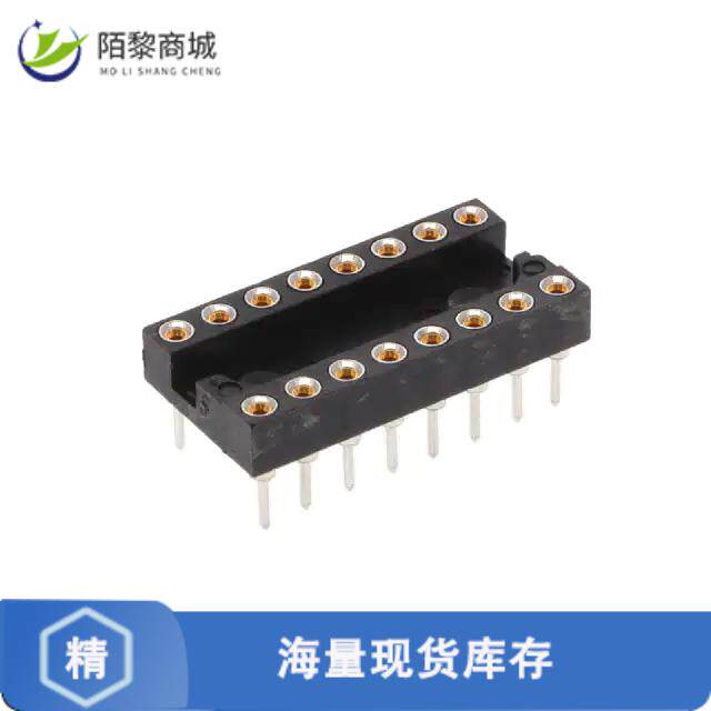 全新原装2-1571550-4正品/CONN IC DIP SOCKET 16POS GOLD