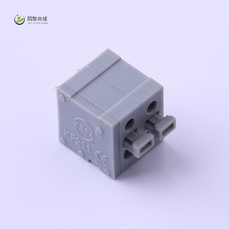 全新原装KF211V-5.0-2P正品/5mm 每排P数:2 铜 环