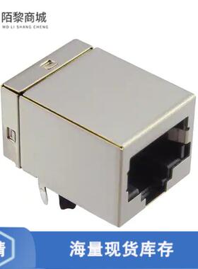 全新原装6116526-1正品/CONN MOD JACK 8P8C R/A SHIELDED