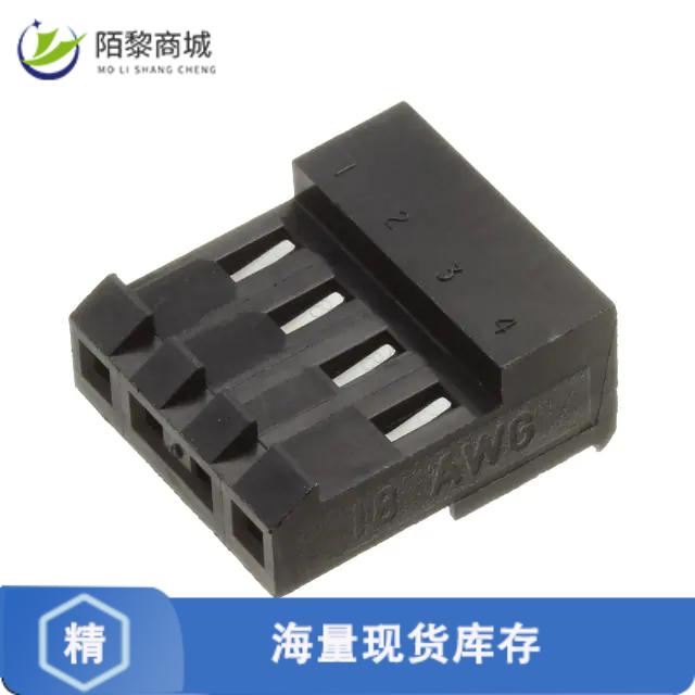 全新原装3-644860-4正品/CONN RCPT 4POS IDC 18AWG TIN