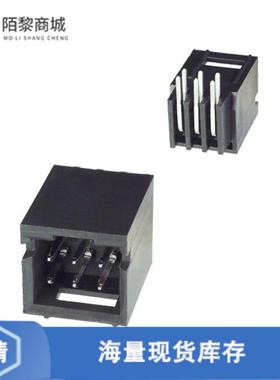 全新原装8-87579-5正品/CONN HEADER R/A 6POS 2.54MM