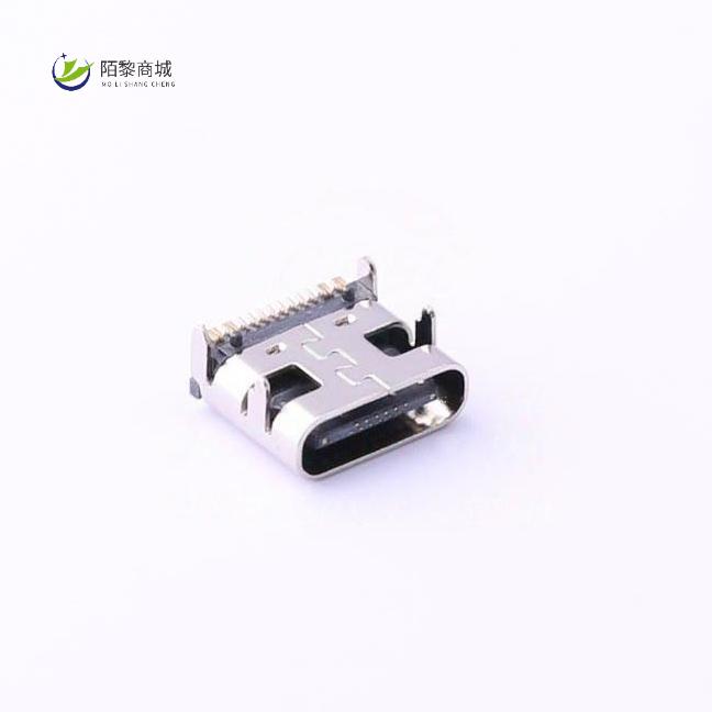 全新原装TYPE-C 16P(073)正品/Type-C 母座 卧贴