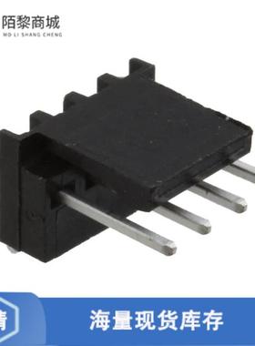 全新原装3-647630-4正品/CONN HEADER R/A 4POS 2.54MM
