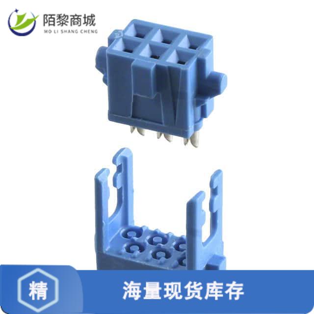 全新原装1658526-1正品/CONN RCPT 6POS IDC 28-30AWG