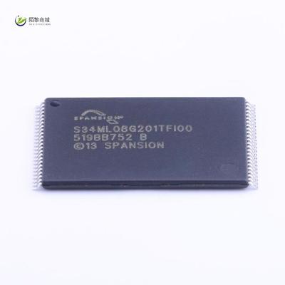 全新原装S34ML08G201TFI000正品/8 Gb、4位ECC、