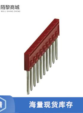 全新原装3033710正品/JUMPER TERM BLK 10POS FLAT PIN