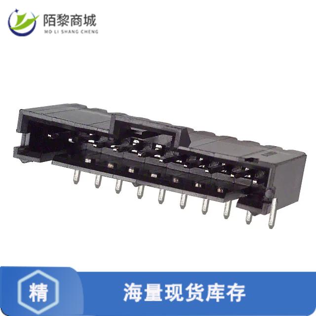 全新原装5-103634-9正品/CONN HEADER R/A 10POS 2.54MM