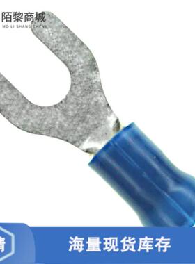 全新原装34166正品/CONN SPADE TERM 14-16AWG #8 BLU