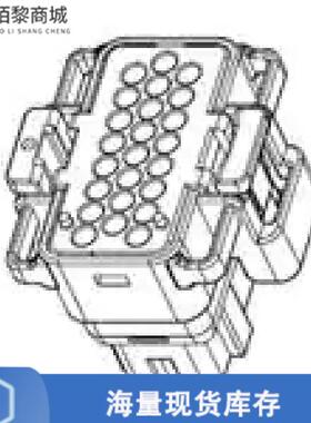 原装正品4-1437287-6全新MERTEC 24 W PLUG 130025602402