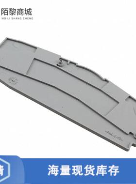 全新原装3034426正品/CONN TERM BLK END PLATE GRAY