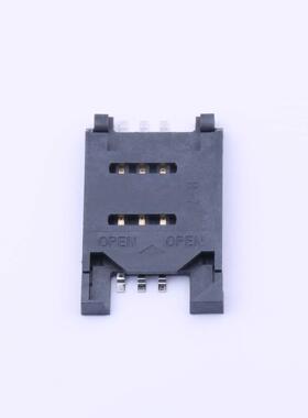 全新原装SIM-108S-ARP6正品/翻盖式 MiniSIM卡 卡座