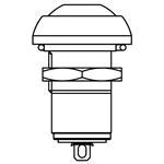 全新原装IPR1SAD2正品/按钮 SEALED PB BLACK