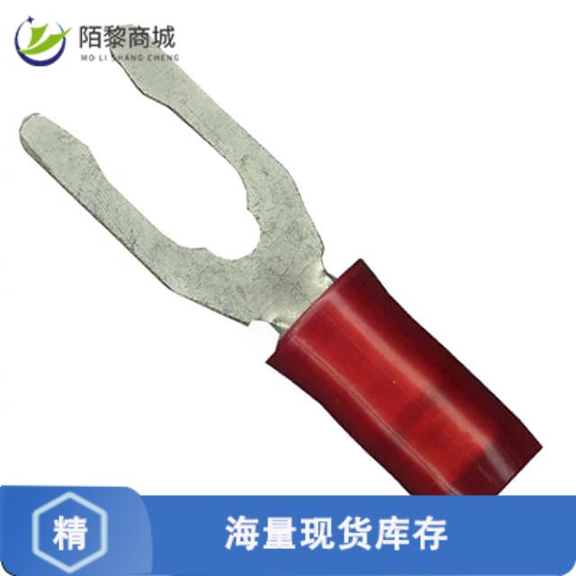 全新原装52409正品/CONN SPADE TERM 16-22AWG #6 RED