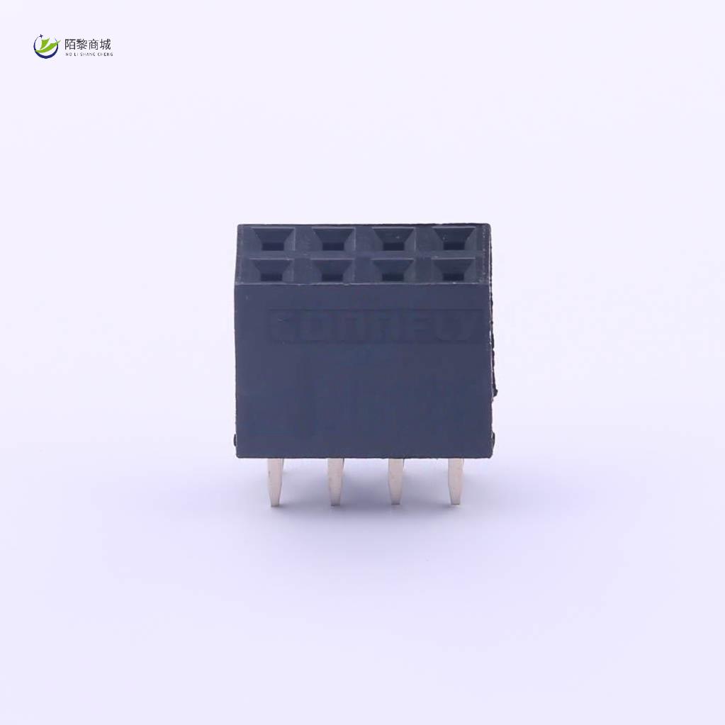 全新原装DS1023-2*4SF11正品/2.54mm 2x4P 黑色，镀全金