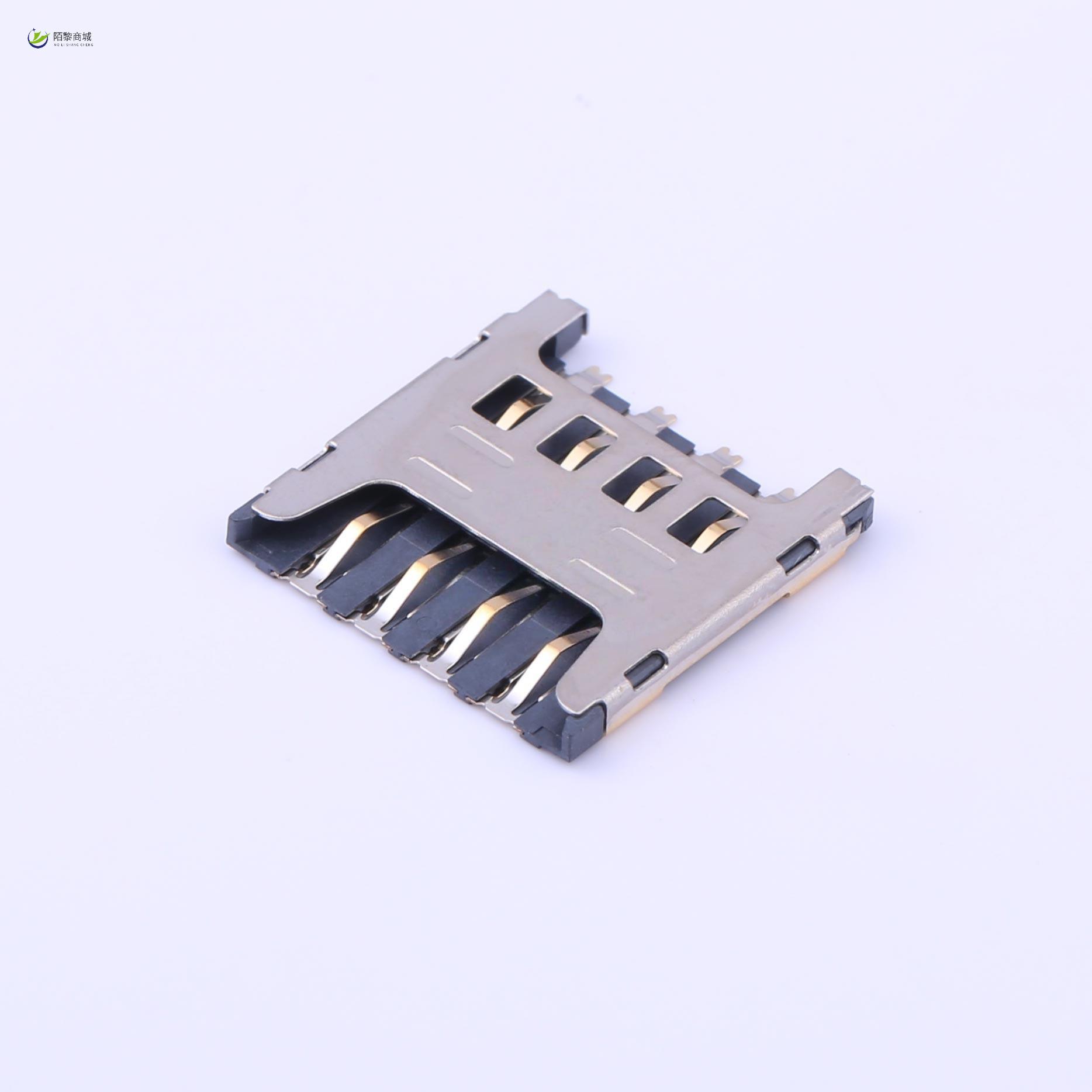 全新原装SMO-1535正品/SD/SIM/TF卡插座 8Pins